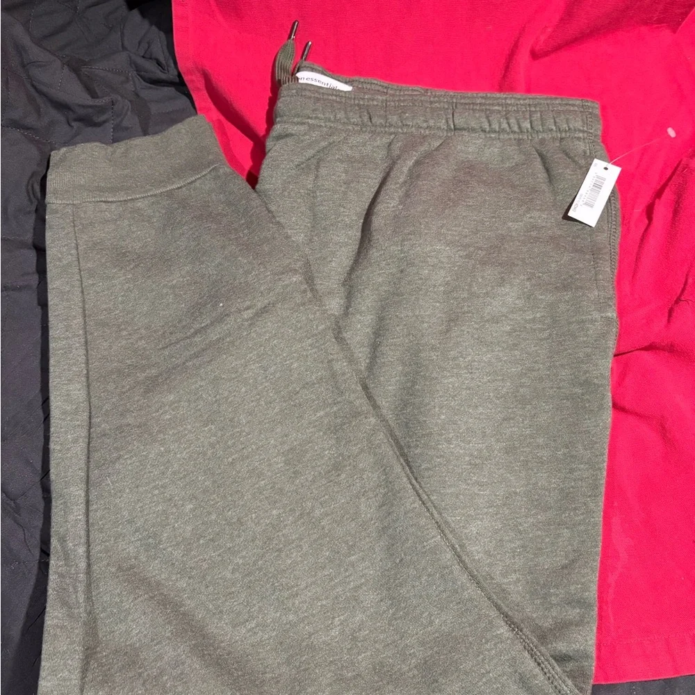 Amazon Essentials‎ Gray Joggers with Soft Cotton-Blend Fabric #1352